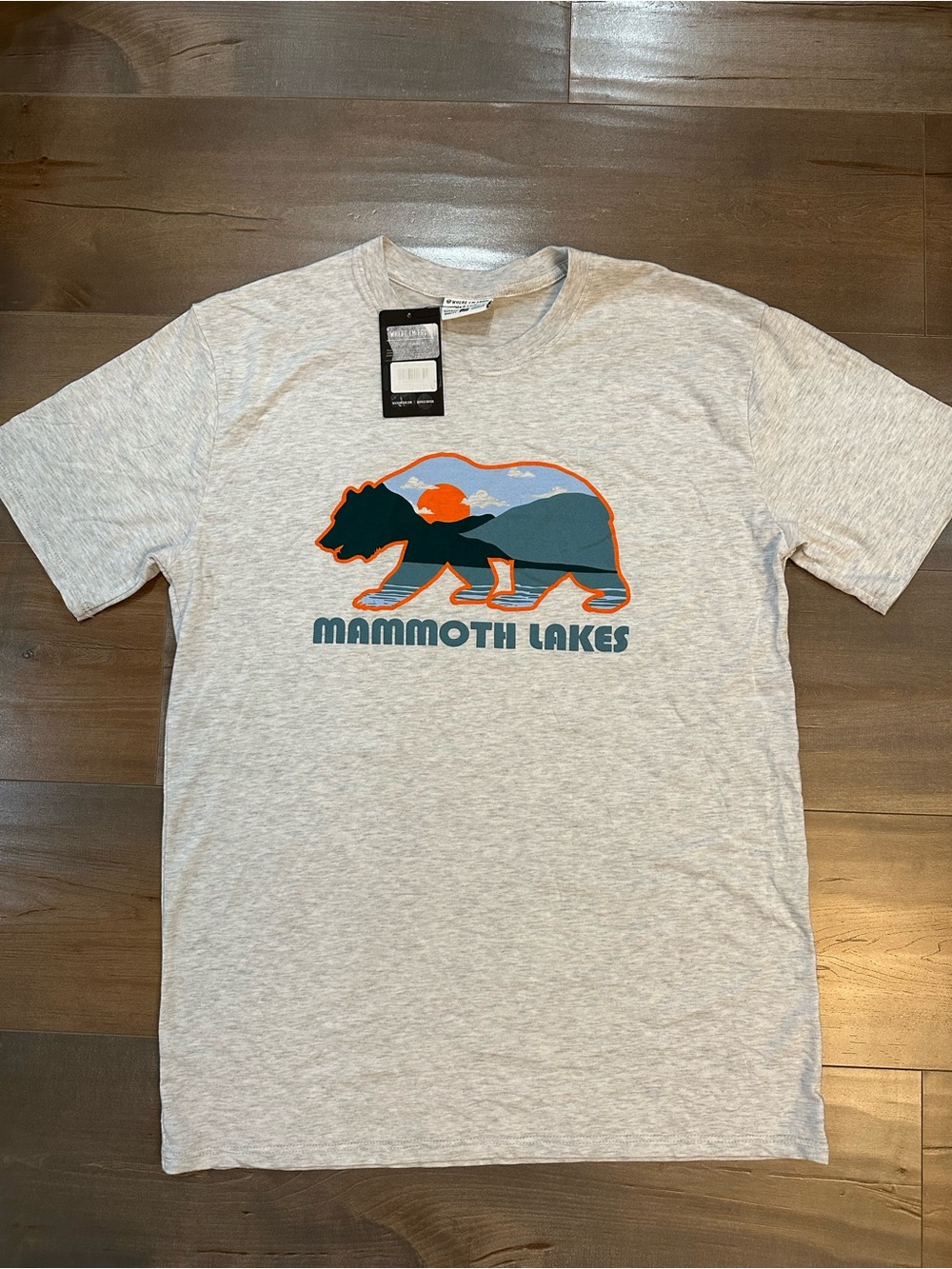 Mammoth Lakes Graphic Tee - Light Heather Gray